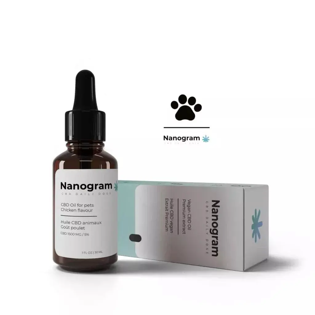 Huile CBD 5% pour Animaux RETAIL