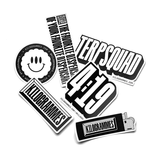 [ACC-STICKERPACK-1] Pack Stickers KILOGRAMMES