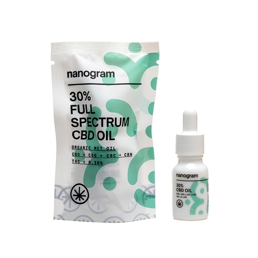 [OIL-FS30%10ML-1] Huile CBD 30% Full Spectrum RETAIL